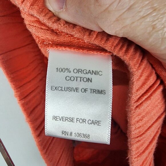 Garnet Hill Organic-Cotton Gauze Shorts Coastal Beachy Resort Cruise Size Small - Picture 7 of 7